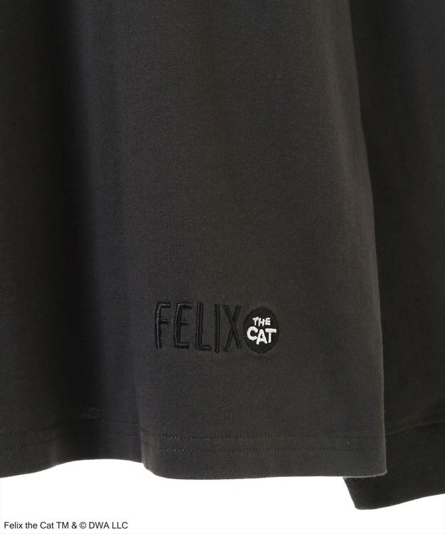 Green Parks ■ＦＥＬＩＸ　フェイスｐｔ　ロンＴＥＥ Charcoal Gray