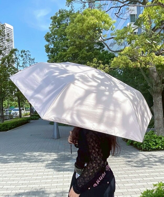 WEGO 【日傘/雨晴兼用/UVカット/日焼け対策/紫外線対策/熱中症対策】PROTECT　U オフホワイト