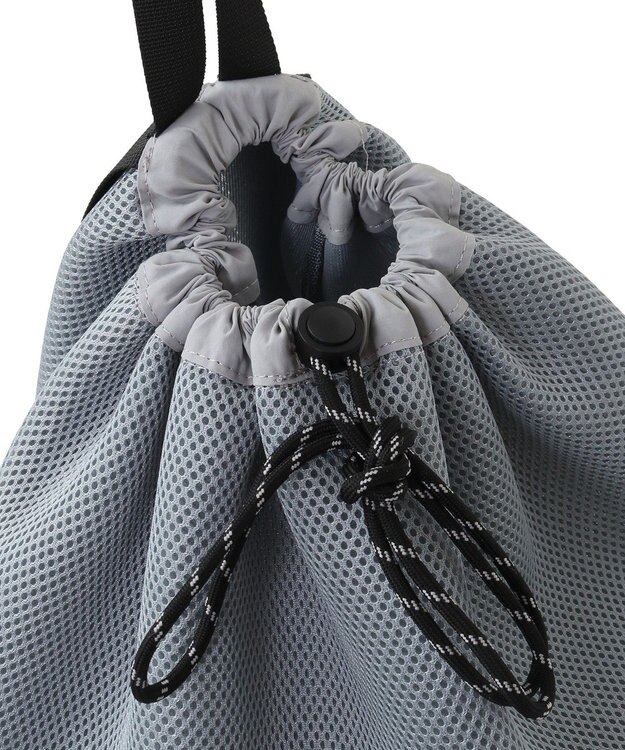 CRAFT STANDARD BOUTIQUE ダブルポケットメッシュバックパック Gray