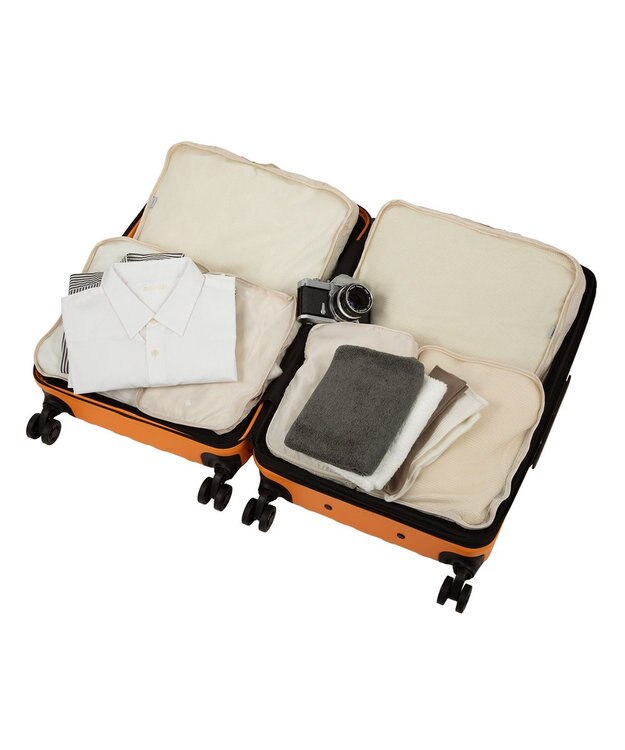 ACE BAGS & LUGGAGE RIMINI ヴェロネーゼ スーツケース 61L 容量拡張 05862 リミニ オレンジ