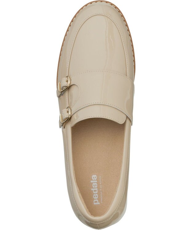 ASICS WALKING ペダラ レディース 2E 3.0cmヒール ベージュ系