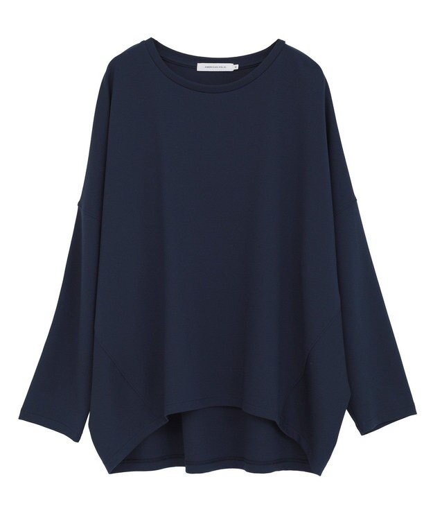 AMERICAN HOLIC コクーンポンチプルオーバー Navy
