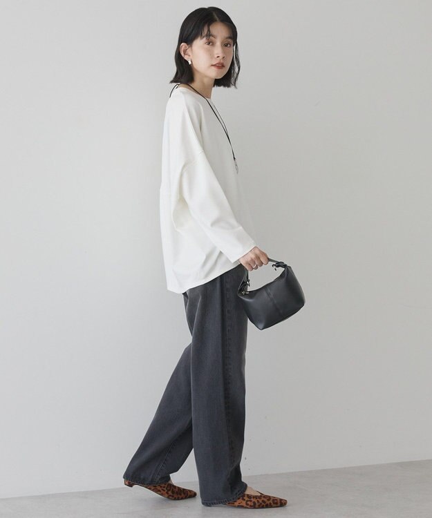 AMERICAN HOLIC コクーンポンチプルオーバー Off White