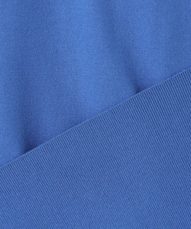 23区 【洗える】コンフォートストレッチ カーディガン ブルー系