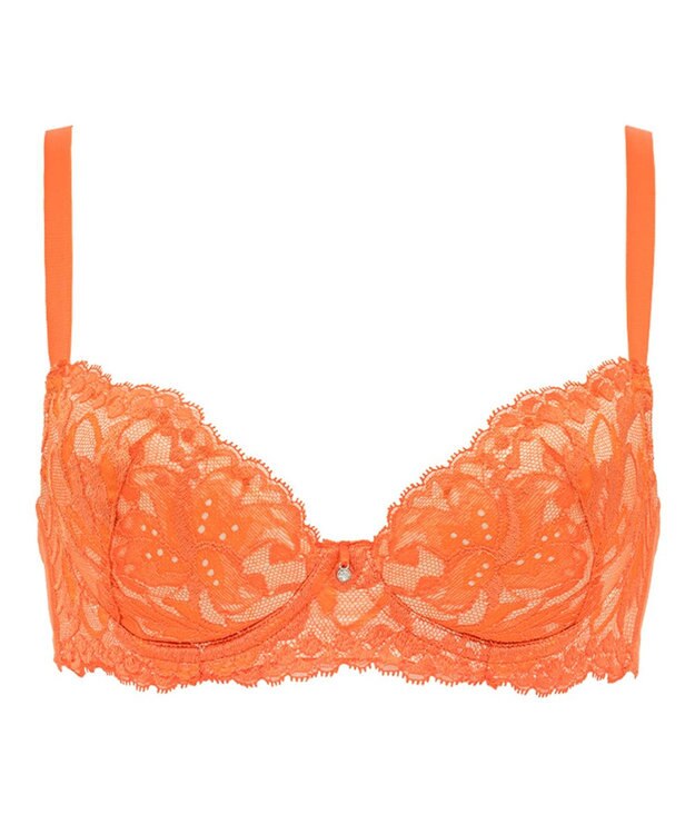 BRADELIS New York 【BRADELIS New York】　ジャスミンステップ1ブラ23A1　しっかりバストを集めてナチュラルなシルエットを作る補整ブラ オレンジ