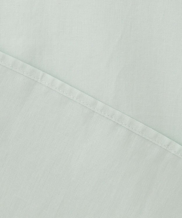 組曲 【洗える】ナチュラルローンスキッパー ブラウス スモーキーグリーン系