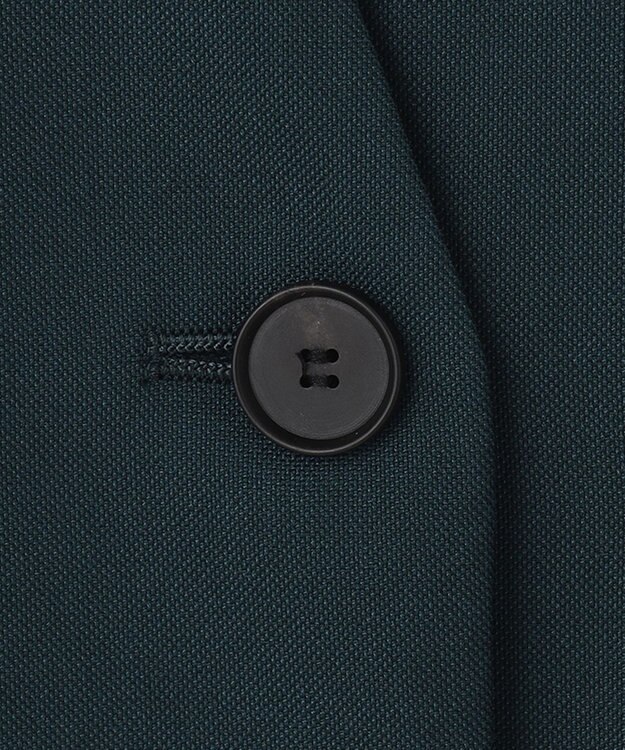 ICB 【洗える】 ウールマットウース ノーカラージレ パイングリーン系