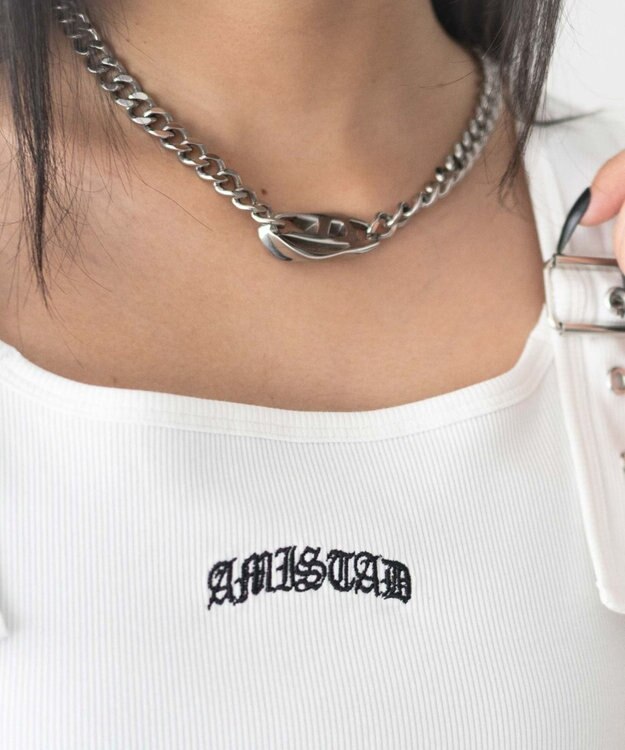 WEGO ベルトデザインタンク ホワイト