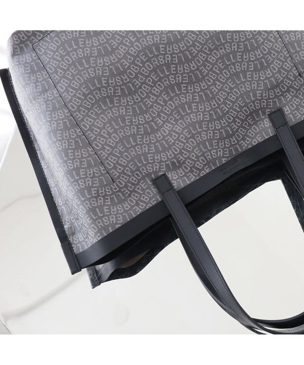 PELLE BORSA ミディアムトート Grise グリーズ 9111 ブラック