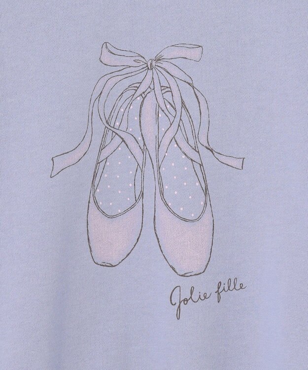 ANY KIDS 【WEB限定】7days 裏毛 トレーナー サックスブルー×シューズ