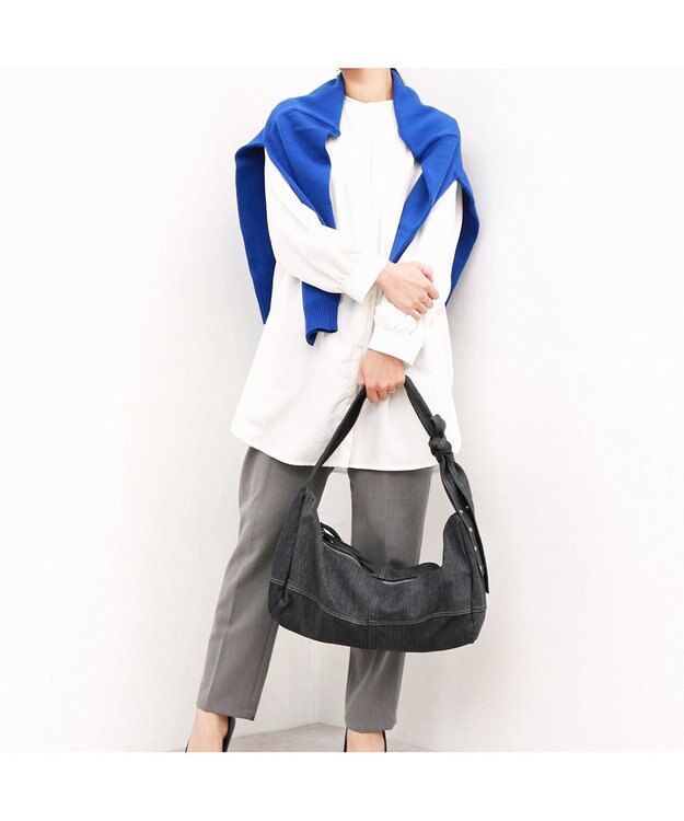 UNBILLION カシュカシュ cachecache / リボンハトメワンショルダー ブラック