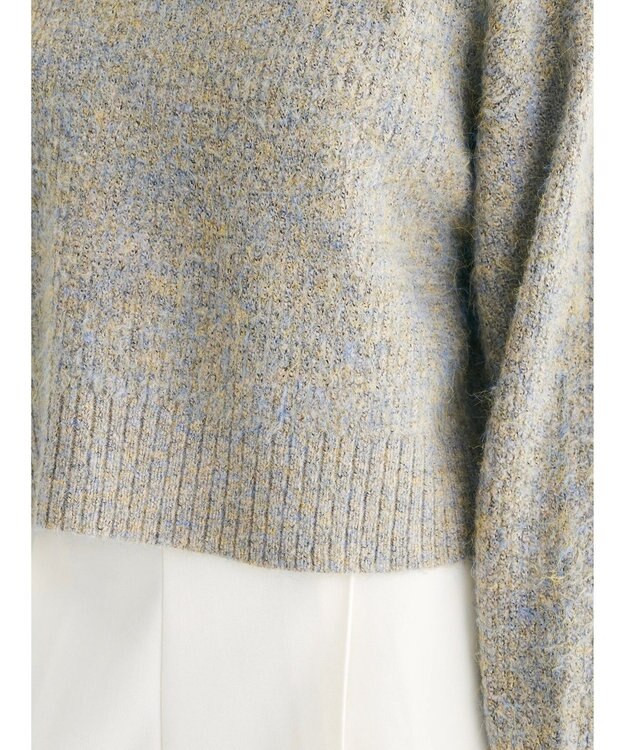 Green Parks ・ＥＬＥＮＣＡＲＥ　ＤＵＥ　ミックスシャギーニット Beige