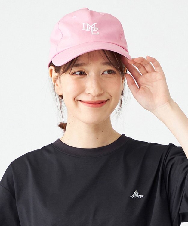 SHARE PARK LADIES 【UVカット・撥水】イージーデニムロゴキャップ ピンク系