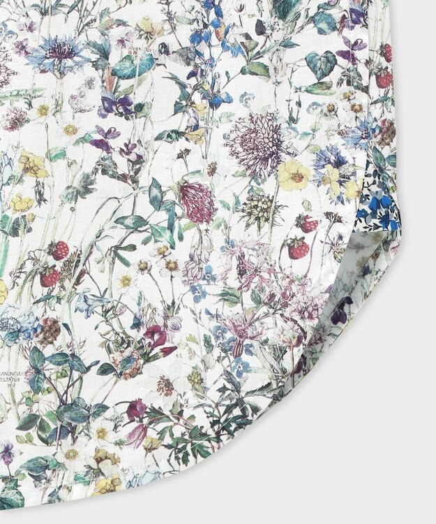 Paul Smith リバティプリント 半袖シャツ ホワイト