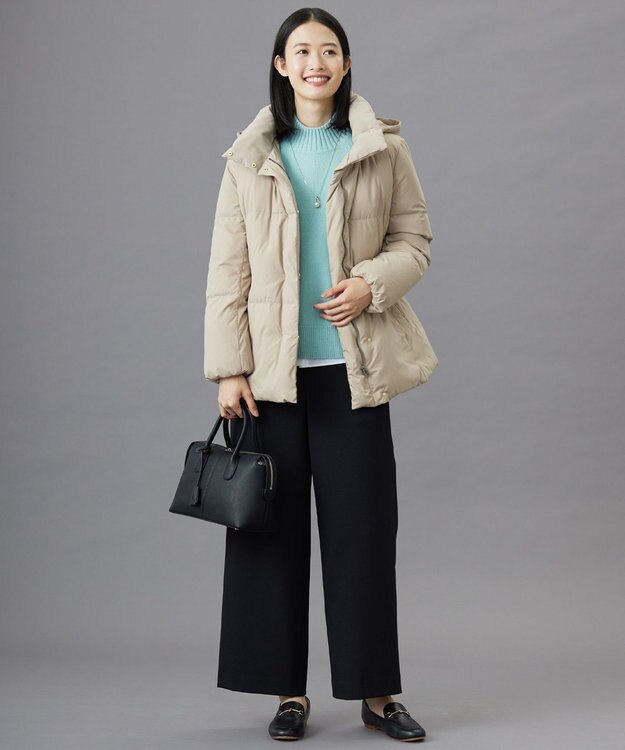 J.PRESS LADIES 【2way】midi ボストン バッグ ブラック系