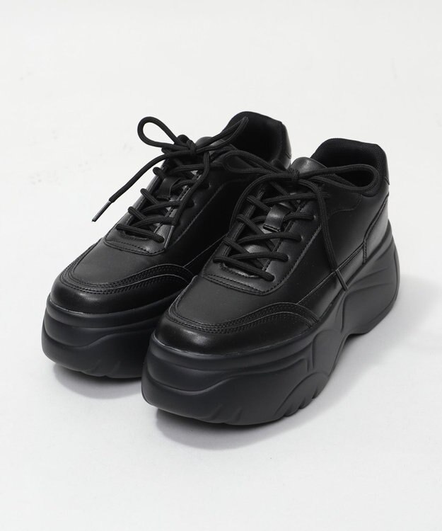 WEGO 厚底スニーカー ブラック