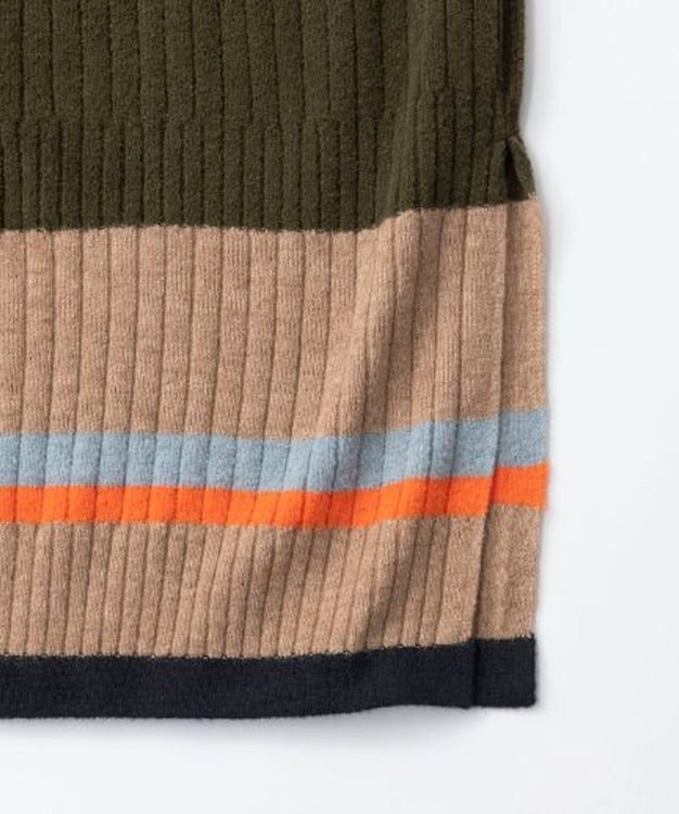 TRICOTE PLAIN RIB MULTI SKIRT／無地リブMULTI SKIRT 99BLACK