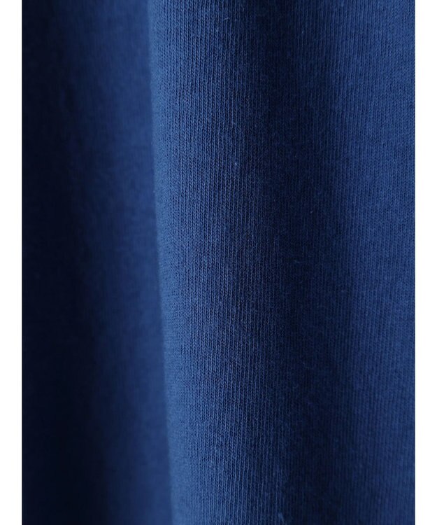 earth music&ecology 配色ステッチチュニックＴ Blue