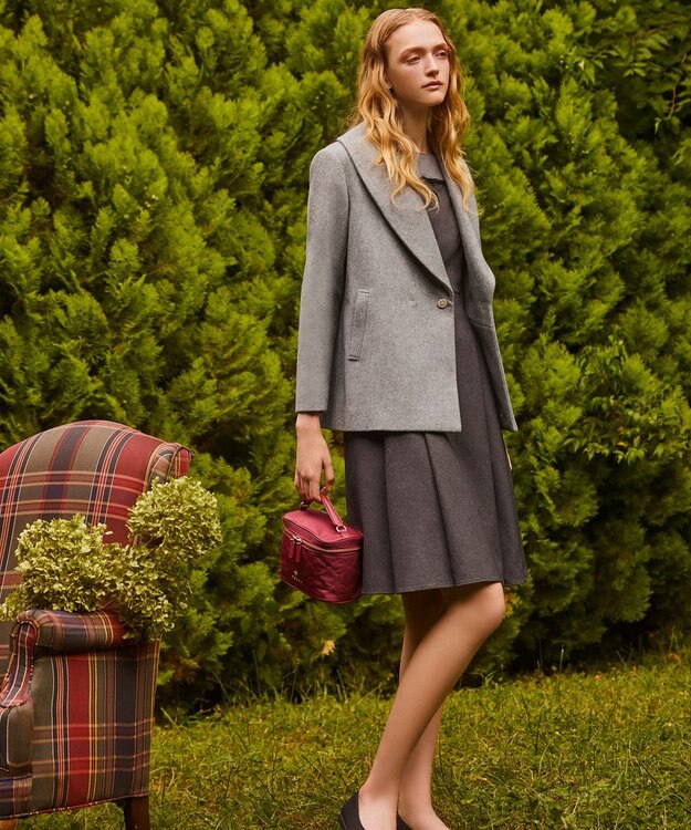 TOCCA 【消臭】PEARL ROCK ショートコート グレー系