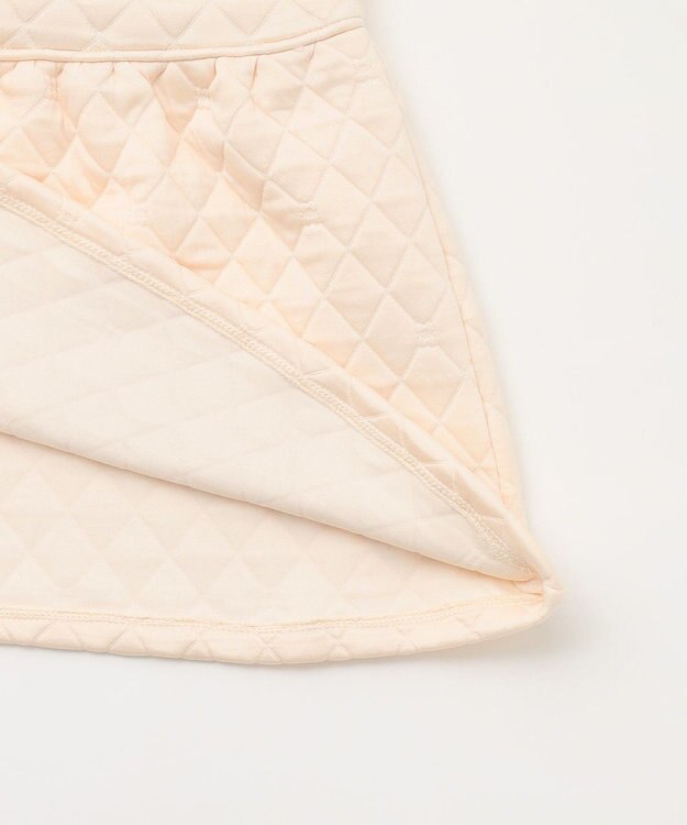 組曲 KIDS 【80-100cm】キルトジャガード ジャンスカ エクリュ系