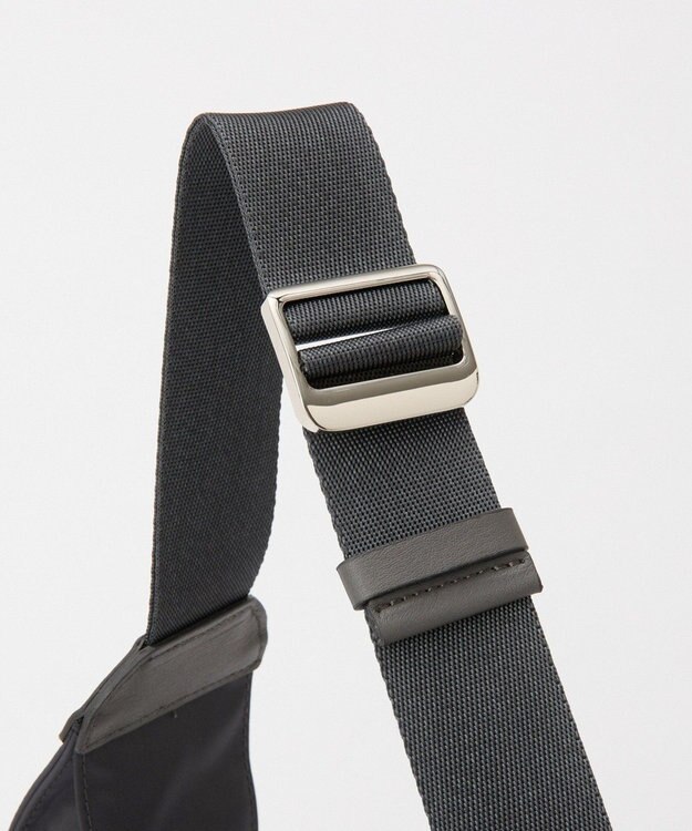 russet 《ファスナーポケット付きショルダーベルト》2wayトートバッグ(SF-266) Charcoal