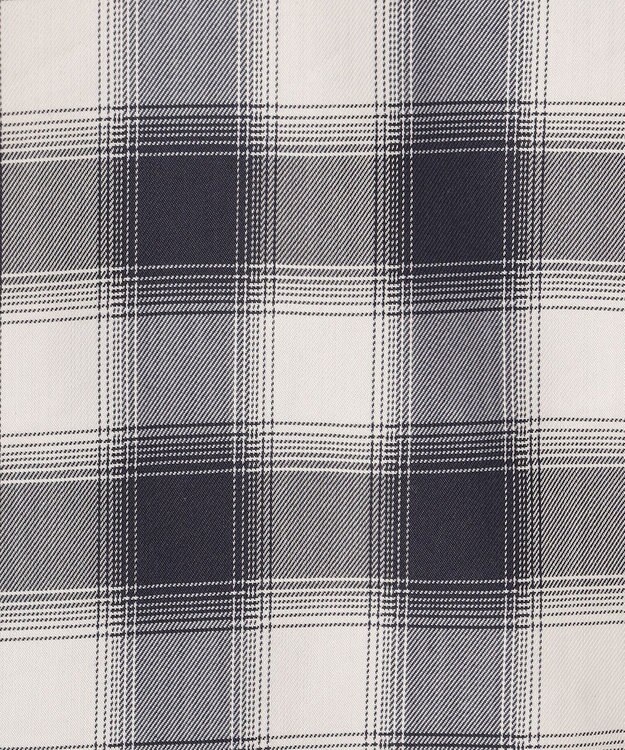 J.PRESS YORK STREET 【UNISEX】ツイルチェック シャツ パープル系3