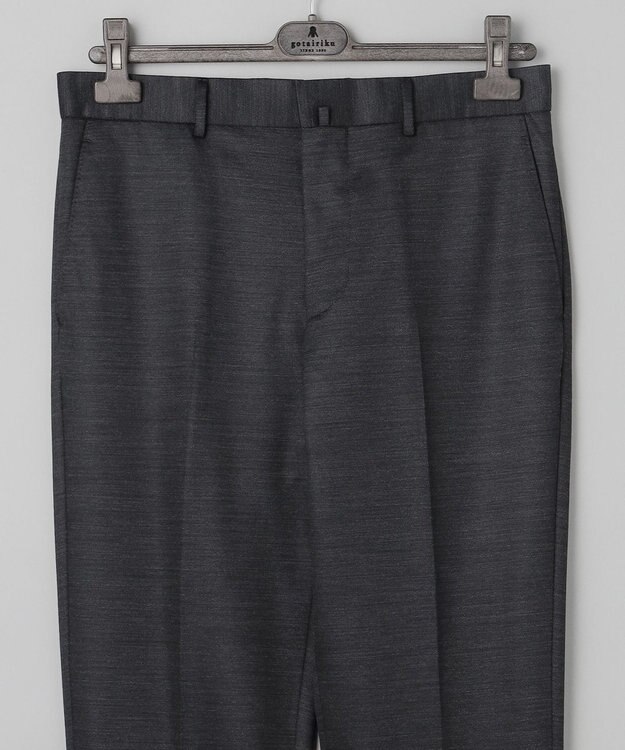 GOTAIRIKU セットアップ対応【洗える/ストレッチ/シワになりにくい】ウォッシャブルジャージー セットアップパンツ_無地（25年モデル） グレー系