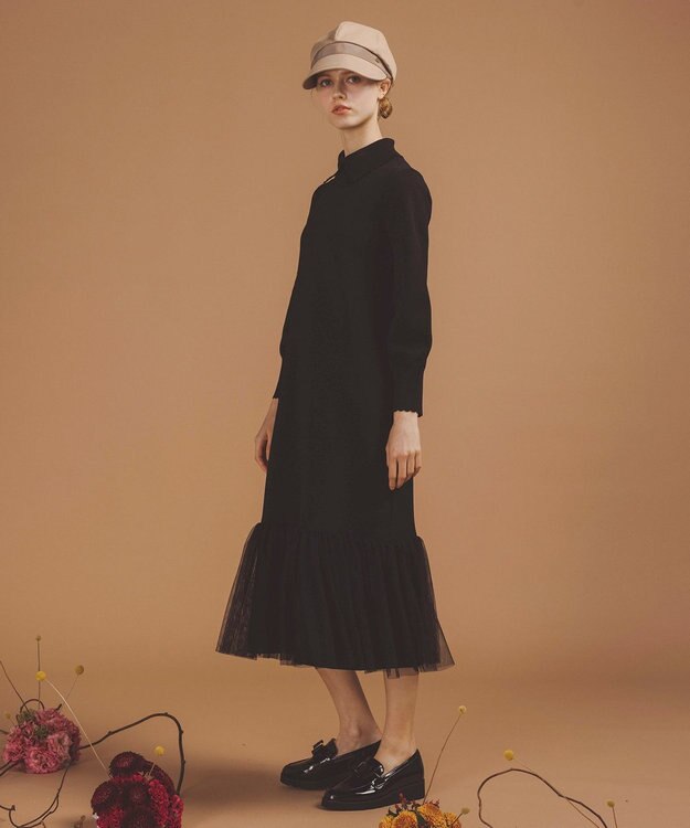 TOCCA 【百田夏菜子さん着用】【サイズ調整可】BELTED GROSGRAIN キャスケット 帽子 ベージュ系