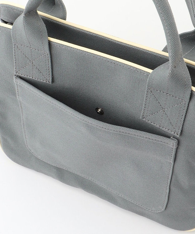 YUSHI ARLE - 2WAY SHOULDER 帆布手さげ&ショルダーバッグ グレー