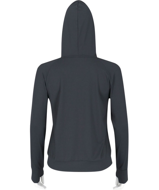 CW-X 【WOMEN】 CW-X UVパーカー アウタートップス 長袖 メッシュ素材 吸汗速乾性(本体) レディース DLY109 /ワコール ブラック