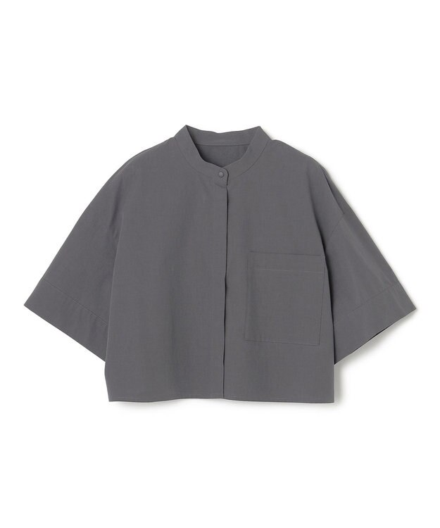 uncrave カラータイプライター ショートシャツ スレート