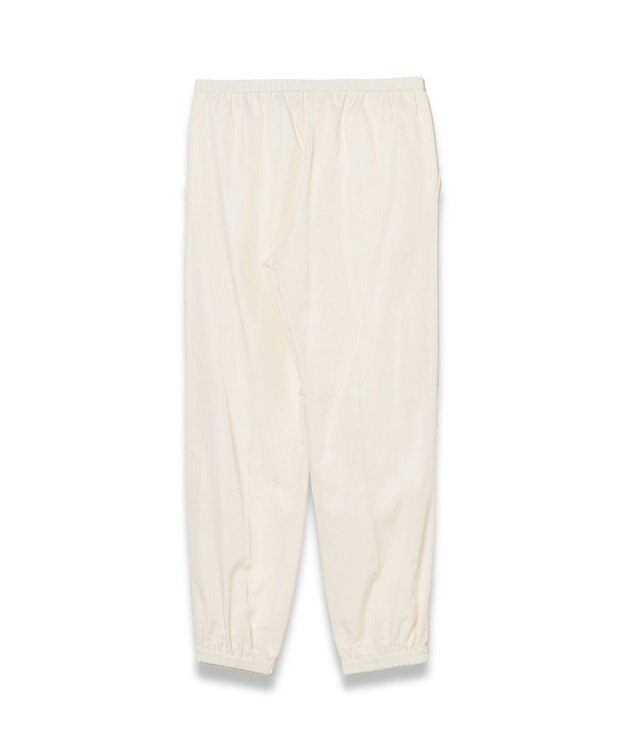 JOSEPH ソフトコットンシルク　クロップドトラウザーズ Ivory