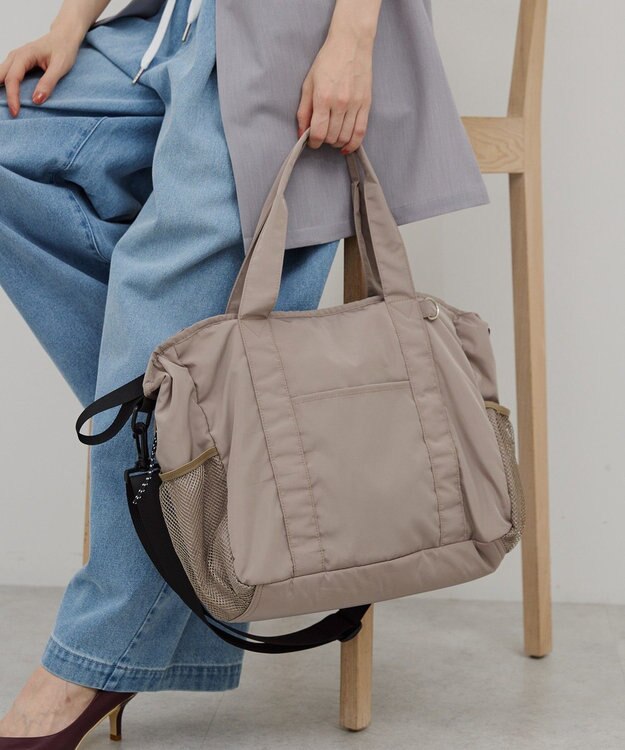 AMERICAN HOLIC 【2SET】多機能トートバッグ＜マザーズバッグ＞ Beige