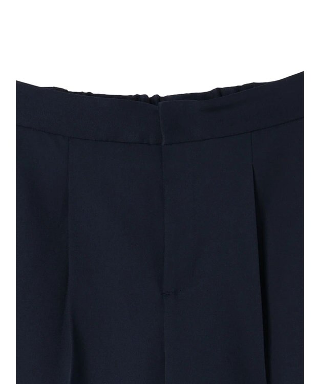 Green Parks ｅｆ－ｄｅ　タックテーパードパンツ Dark Navy