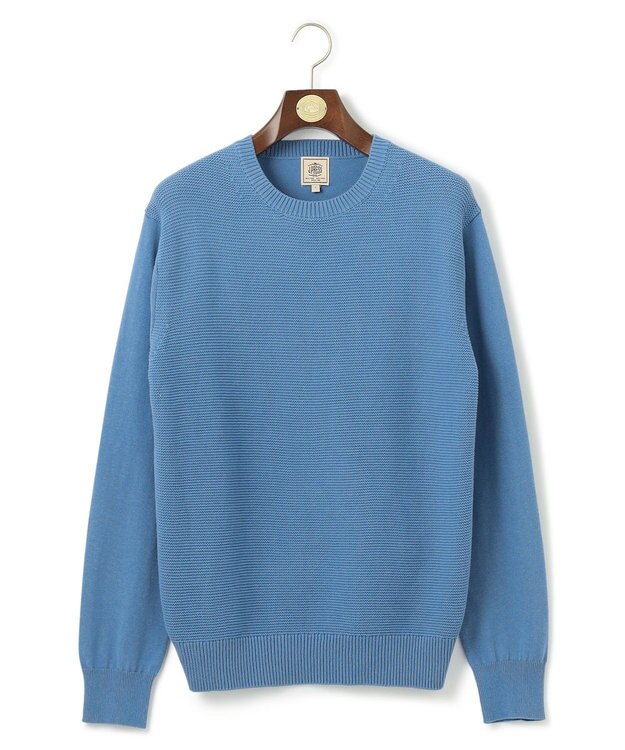 J.PRESS MEN 【WEB・一部店舗限定】クルーネックニット ブルー系