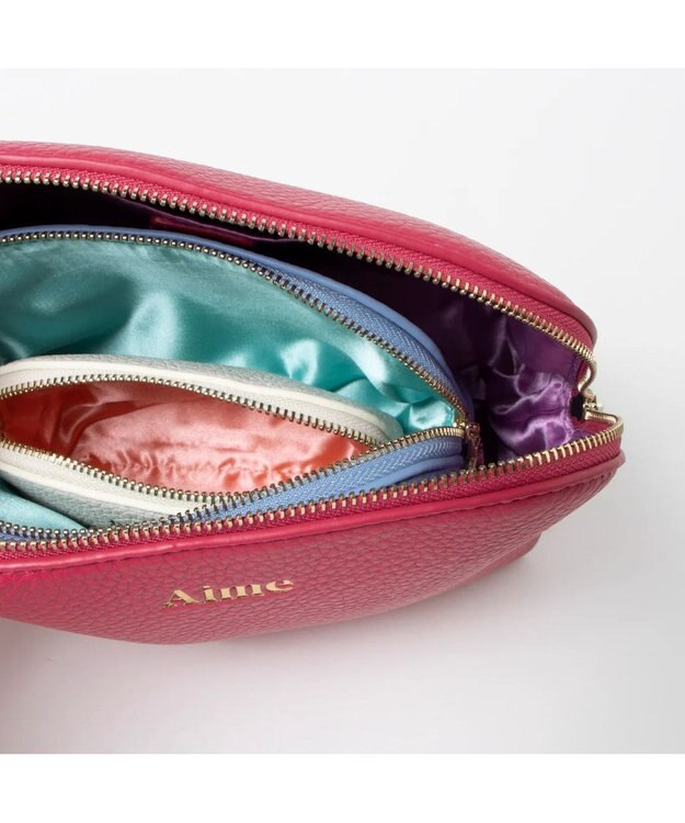 UNBILLION kakatoo マトリョーシカポーチセット ピンク