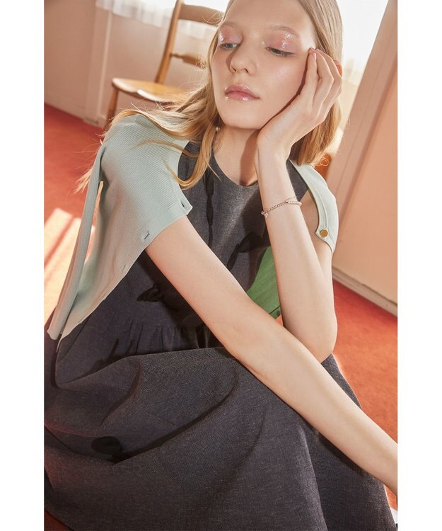 TOCCA 【洗える】SPRINGTIME KNIT ニットカーディガン ミント