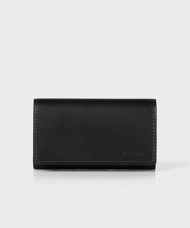 Paul Smith ベジタンストライプトリム キーケース ブラック