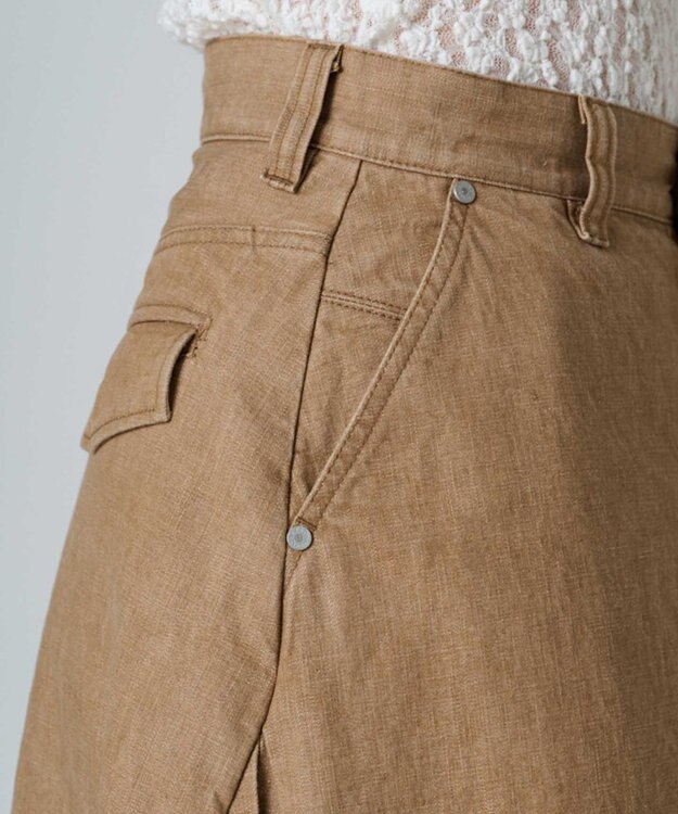 Ripo trenta anni BIAS FLAIRE SK フレアデニムスカート BEIGE