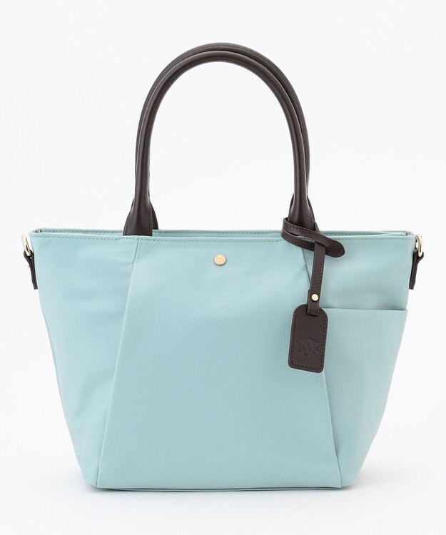 J.PRESS LADIES 【WEB限定】2wayナイロン Midium トート バッグ サックスブルー系