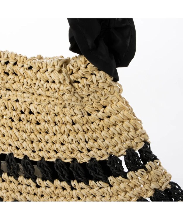 UNBILLION kakatoo トライアングルペーパークロッシェバッグ ブラック