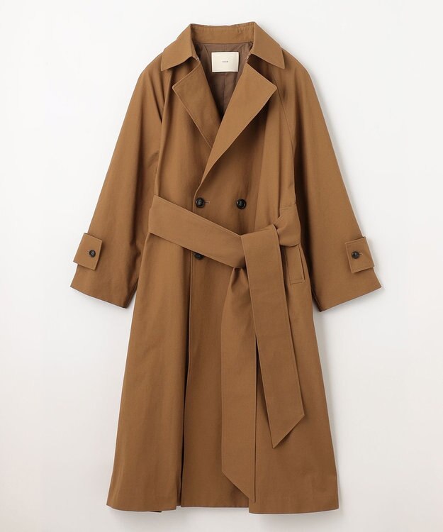 NAVE 【Nave】ライトキャンバス トレンチコート キャメル系