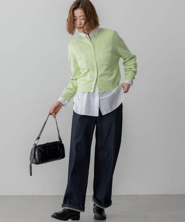 23区 【VERY掲載】シリンダー バッグ ブラック系