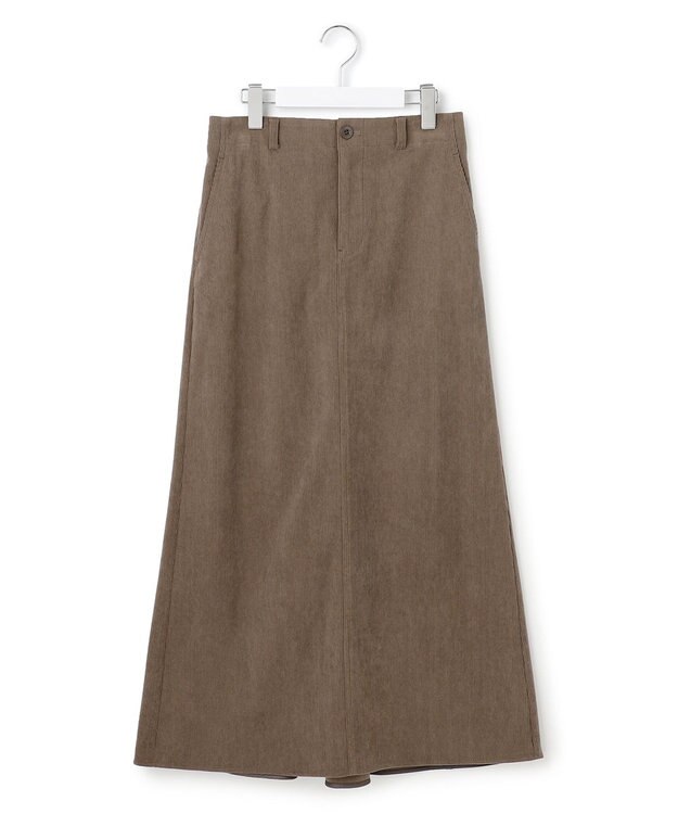 23区 S 【SLOW/一部店舗限定】ソフトコーデュロイ マーメイド スカート ブラウン系