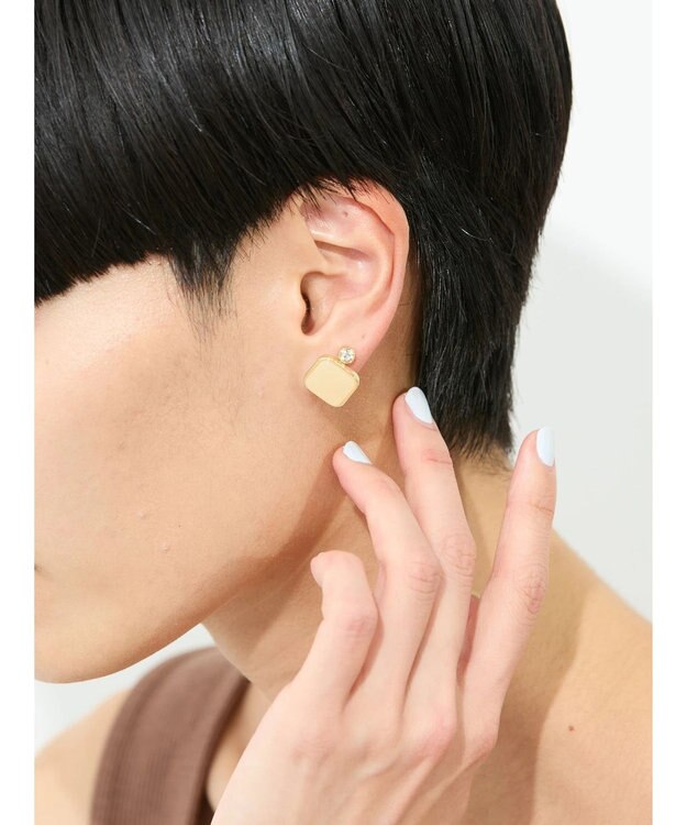 AMERICAN HOLIC カラーセットピアス Ivory