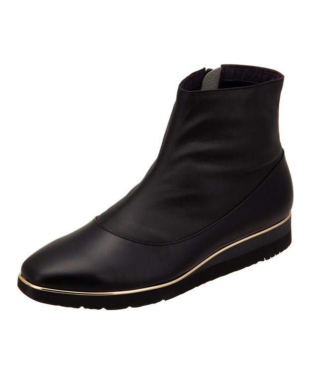 ASICS WALKING ペダラ レディース 2E  3.0CMヒール ブラック系