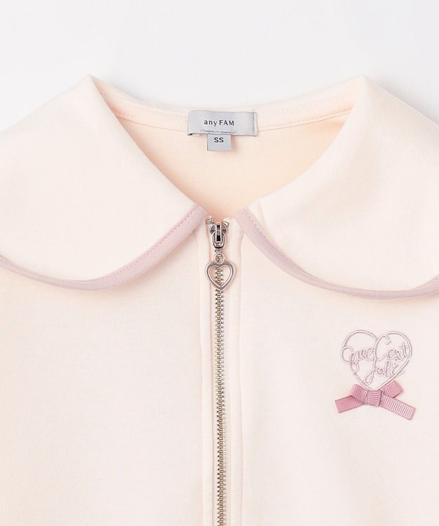 ANY KIDS セーラーカラー ブルゾン エクリュ