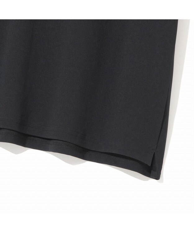 ZERO HALLIBURTON 【吸水速乾・UVケア】 ダブルリブ鹿の子ポロシャツ ZHG-M5S4b 82948 ブラック