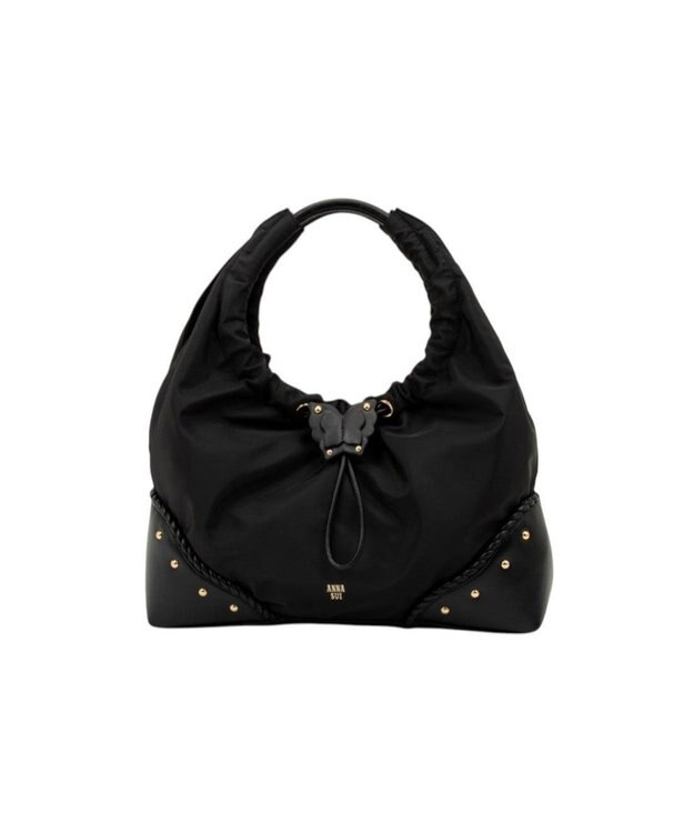 ANNA SUI バタフライツイスト トートバッグ クロ