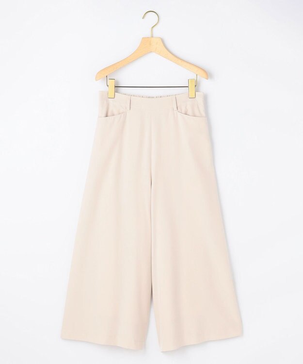 組曲 【先行予約】【WEB限定】スムースクロス ハーフパンツ アイボリー系